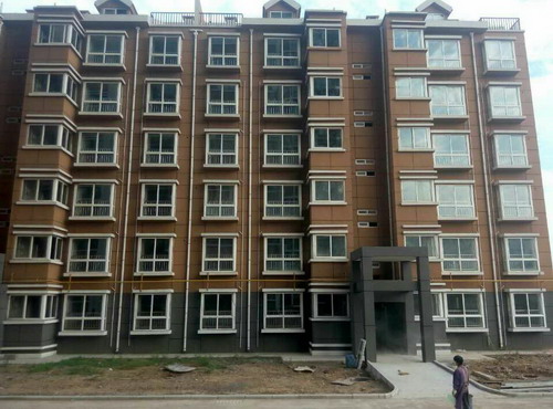 銅川分公司第一項(xiàng)目部全力以赴確保梅樂園19#、20#樓順利交工