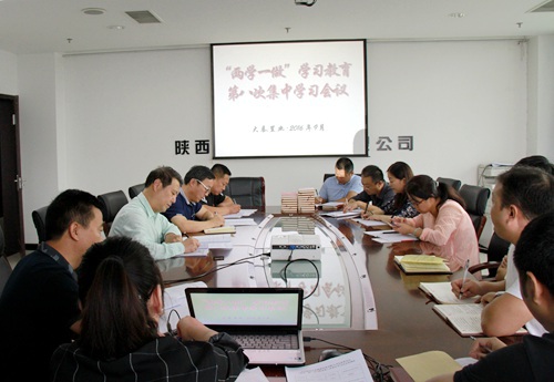 大秦置業(yè)公司 ：“三個(gè)三”引領(lǐng)“兩學(xué)一做”學(xué)習(xí)教育常態(tài)化制度化  蓄力“雙特百億”勇爭(zhēng)先