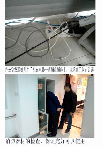 礦建二公司開展生活區(qū)檢查 滅身邊“危”源