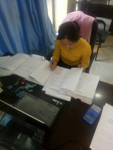 天工公司土建十一部羊頭鎮(zhèn)安置小區(qū)工程決算、資料整編進入倒計時