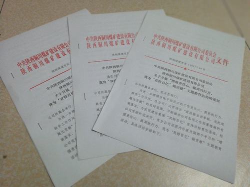 銅煤公司組織開(kāi)展“增強(qiáng)責(zé)任心，提高執(zhí)行力，我為‘雙特百億’做貢獻(xiàn)”主題教育活動(dòng)