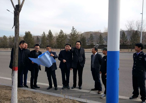 大秦置業(yè)公司節(jié)后復工建設忙不停