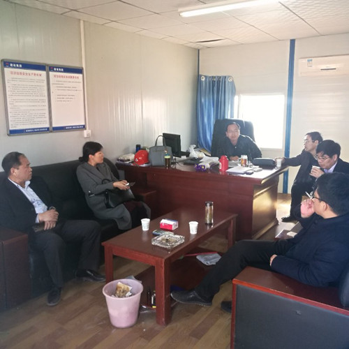 天工公司領(lǐng)導班子現(xiàn)場辦公提效率