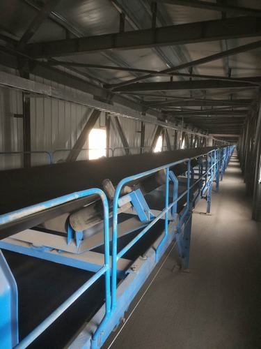 皮帶試運(yùn)轉(zhuǎn)成功啦！