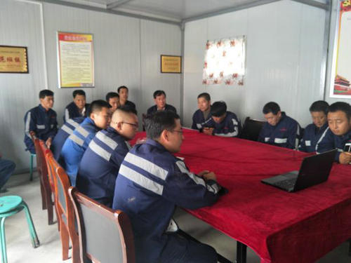 陜煤建設(shè)洗選煤運營公司安裝第二項目部開展“生命至上、安全發(fā)展”安全猜謎活動