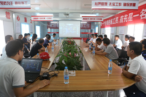 陜煤建設(shè)天工公司精心組織項目管理對標(biāo)  認(rèn)真開展施工現(xiàn)場觀摩學(xué)習(xí)