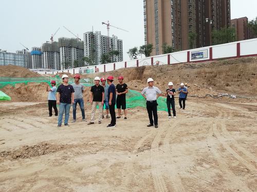 陜煤建設(shè)渭南分公司第五項目部禮悅閣項目3#、5#樓基坑驗槽順利通過