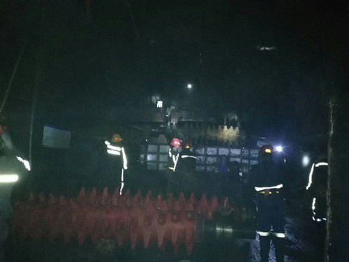 陜煤建設(shè)機(jī)電安裝公司60小時(shí)完成紅柳林順槽破碎機(jī)滾齒更換