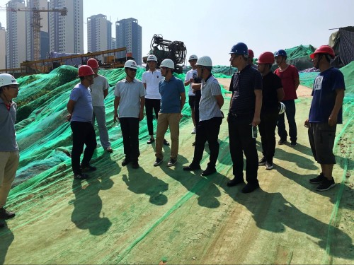 陜煤建設(shè)澄合分公司第十一項(xiàng)目部中科遙感項(xiàng)目3#、基槽順利通過驗(yàn)收