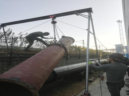 陜煤建設(shè)洗選煤運營公司安裝第二項目部孟村礦井超磁外排水管路安裝施工現(xiàn)場紀(jì)實