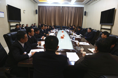 寧興剛對天工公司進行調(diào)研指導(dǎo)