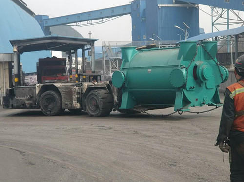 陜煤建設(shè)機(jī)電安裝公司黃陵項(xiàng)目部承建的黃陵二號(hào)煤礦瓦斯泵站安裝有序進(jìn)行