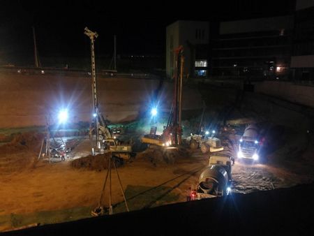 陜煤建設(shè)天工公司十五項(xiàng)目部：全力推進(jìn)陜煤研究院一期B、C區(qū)工程順利施工