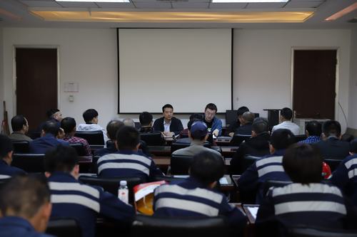 陜煤建設洗選煤運營公司：對標班前會 助推班組建設規(guī)范化