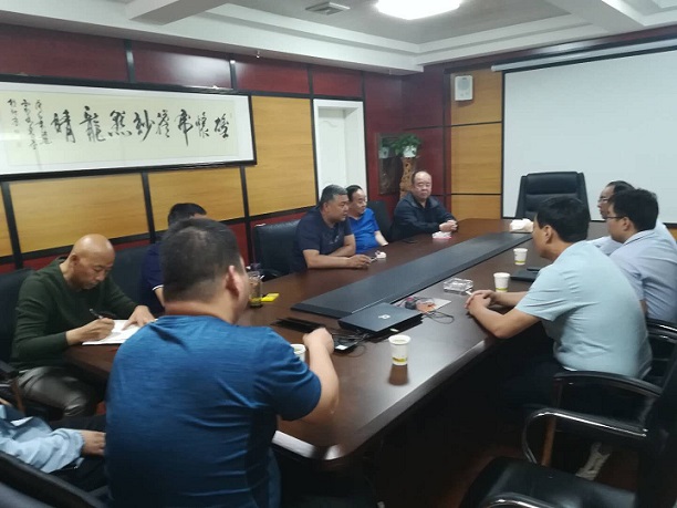 陜煤建設設計研究院與寧夏恒泰投資有限公司合談交流