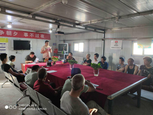 陜煤建設(shè)機(jī)電安裝公司曹家灘項目部：集思廣“意” 企業(yè)發(fā)展大家談