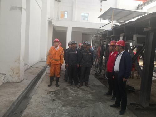 陜煤建設(shè)礦建二公司冶坪項目部開展雨季“三防”聯(lián)合應急演練