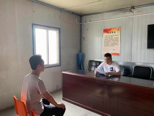 陜煤建設礦建二公司主題教育專題調(diào)研沉入基層