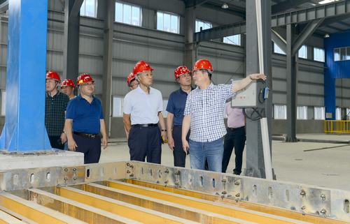 韓城礦業(yè)公司領導深入陜煤建設韓城分公司施工現(xiàn)場檢查指導工作