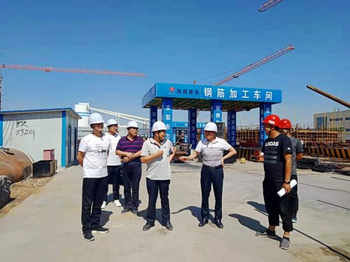 楊讓順深入榆北小保當、曹家灘施工現(xiàn)場檢查指導工作