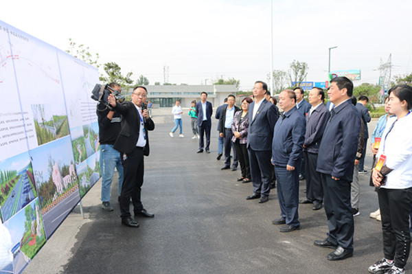 陜西省委常委、組織部部長張廣智蒞臨川耀PPP項目調(diào)研指導工作