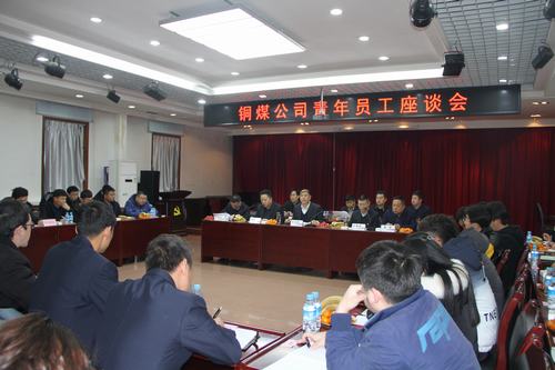 陜煤建設(shè)銅煤公司組織召開青年員工成長成才座談會(huì)