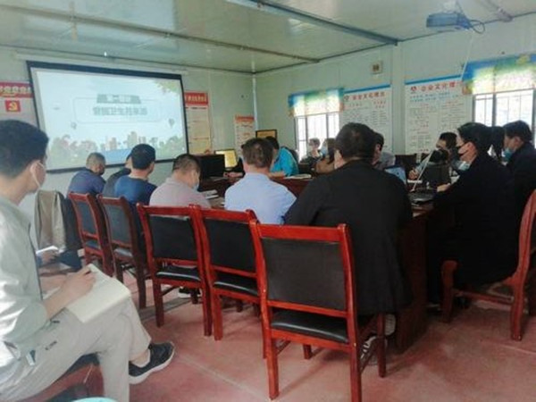 陜煤建設(shè)澄合分公司基層宣講“防疫有我，愛衛(wèi)同行”