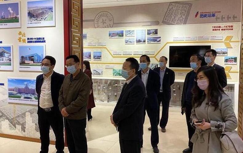 贠公法一行赴陜西建工總公司對標學(xué)習(xí)