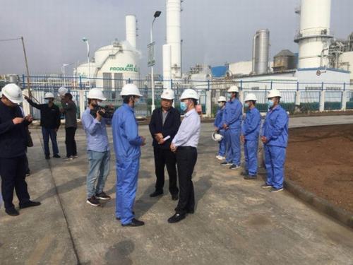 渭南市市政府督查組深入陜煤研究院中試開發(fā)項目指導工作