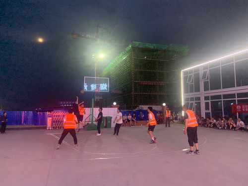 陜煤建設銅煤公司第十六項目部舉辦“團結進取賽風采，青春飛揚再出發(fā)”友誼籃球賽