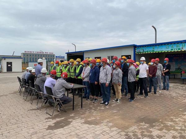 陜煤建設澄合分公司線上線下聯(lián)動開展“安全生產宣傳咨詢日”活動