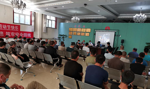 陜煤建設(shè)機(jī)電安裝公司檸條塔項(xiàng)目部：助力生產(chǎn)，安全護(hù)航