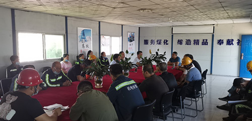 陜煤建設機電安裝公司多舉措確保重點工程施工安全