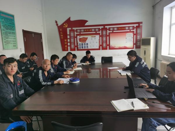 陜煤建設(shè)洗選煤運(yùn)營公司紅柳林洗煤廠項目部黨支部：反腐倡廉 警鐘長鳴