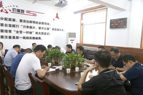 楊讓順深入陜煤建設機電安裝公司檢查指導工作