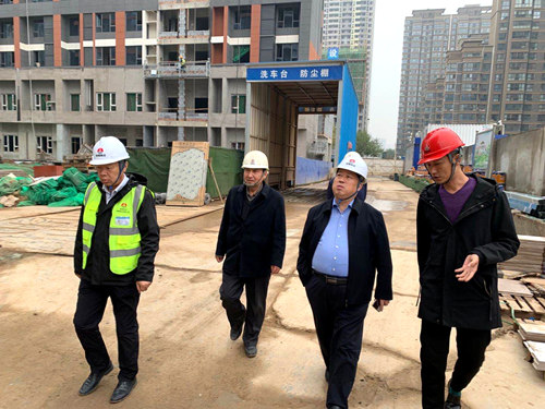 王寧深入藍(lán)山水岸項(xiàng)目檢查指導(dǎo)工作