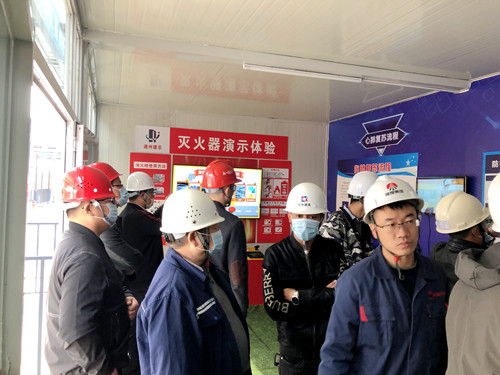 陜煤建設(shè)公司：藍(lán)山水岸項(xiàng)目參與安全文明工地觀摩學(xué)習(xí)