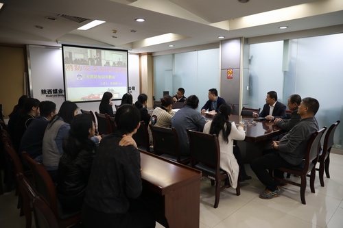 防患于未“燃”，陜煤建設(shè)路橋分公司開展冬季消防培訓(xùn)演練活動(dòng)