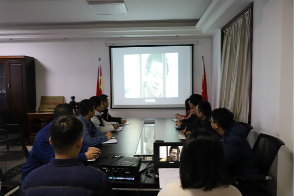 漢中分公司組織觀看廉政警示教育片《代價》