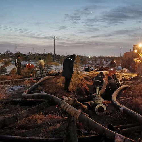 陜煤建設(shè)洗選煤運(yùn)營公司安裝第一項(xiàng)目部：應(yīng)急安裝緊急聯(lián)動(dòng)，爭分奪秒大干快上