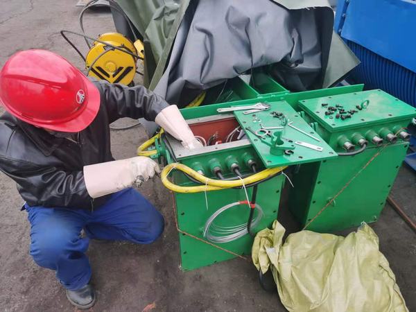 陜煤建設(shè)韓城分公司安裝六項目部奮力沖刺郭家灣儲煤棚集運站安裝工程