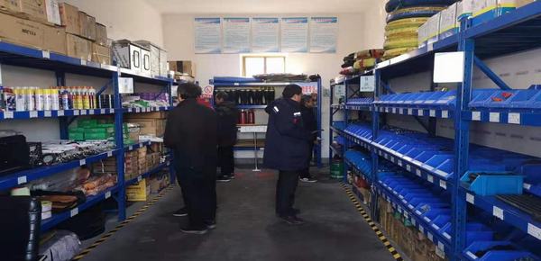 陜煤建設(shè)洗選煤運營公司澄合山陽運營項目部：管理提質(zhì)量 庫房展新貌