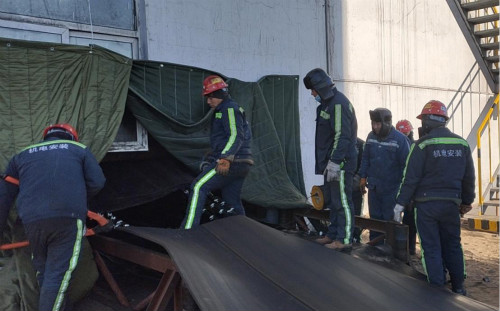 陜煤建設(shè)機電安裝公司戰(zhàn)嚴(yán)寒保生產(chǎn)