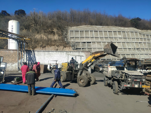 陜煤建設(shè)機電安裝公司建莊項目部防疫施工兩促進