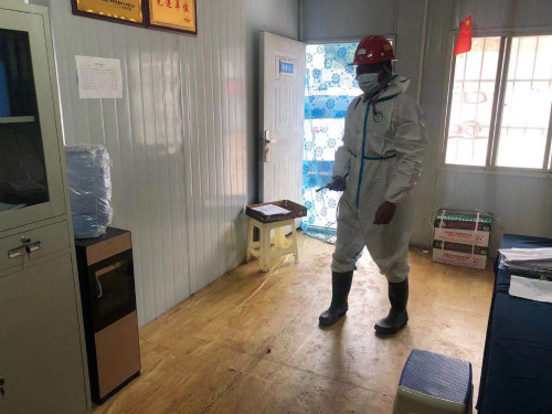 陜煤建設(shè)機電安裝公司冶坪項目部筑實疫情防線