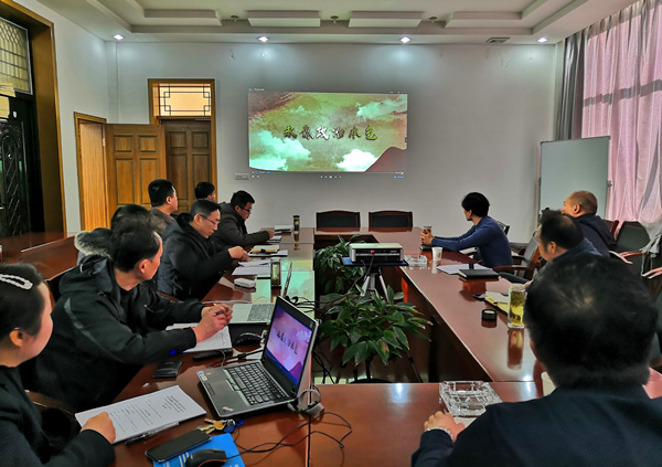 陜煤建設礦建三公司：觀看警示教育片，反腐倡廉永遠在路上