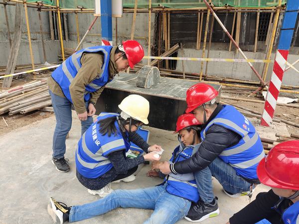 陜煤建設韓城分公司土建四項目部：增強安全意識 應急演練正當時