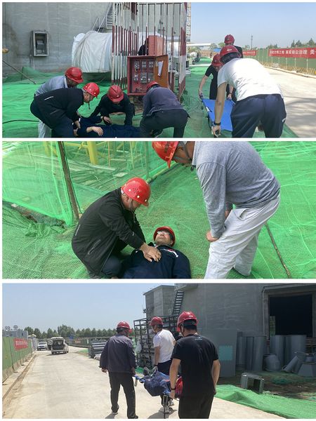 陜煤建設中儲糧項目部“觸電演練+日常管理=平安建設”