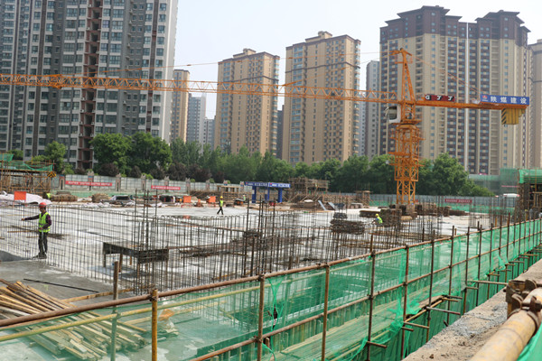 陜煤建設(shè)智慧泊車BOT項(xiàng)目釣臺(tái)廣場(chǎng)地下停車場(chǎng)建設(shè)取得階段性成效