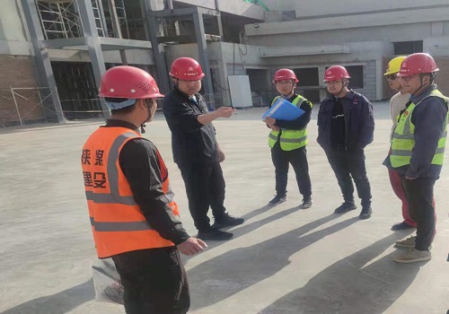 陜煤建設咸陽分公司第六項目部青年勞動顯擔當